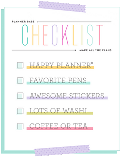 Pastel Colored Checklist Planning GIF