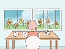 Pastel Orange Aesthetic GIF