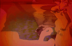 Pastel Orange Aesthetic Trippy Abstract Artwork GIF