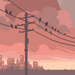 Pastel Orange Beautiful Sky Aesthetic GIF