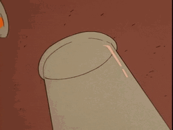 Pastel Orange Cartoon Juice Aesthetic GIF