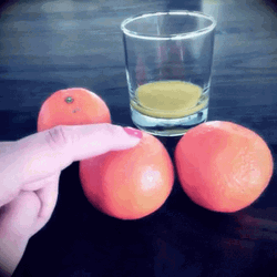 Pastel Orange Juice Aesthetic GIF