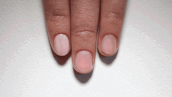 Pastel Rainbow Nail Polish Loop  GIF