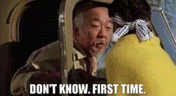 Pat Morita From Karate Kid Don't Know First Time