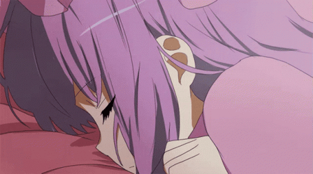 Patchouli Knowledge Anime Sleep GIF