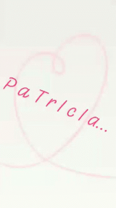 Patricia Written On White Background GIF