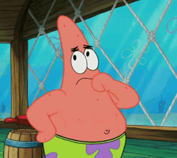 Patrick Air Quotes GIF