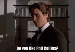Patrick Bateman Do You Like Collins GIF