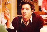 Patrick Dempsey Chewing Gum GIF