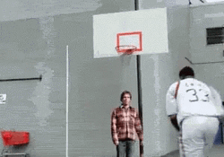Patrick Ewing Destroy Ring With Dunk GIF