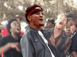 Patrick Mahomes Street Party Face Swap GIF