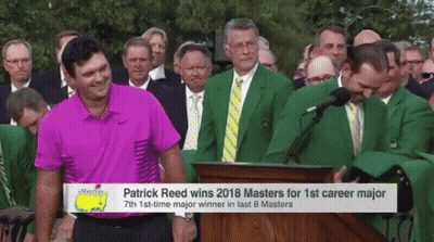 Patrick Reed Wins 2018 Masters GIF