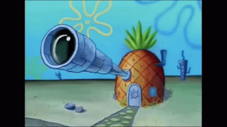 Patrick Saw Rick Astley Roll Meme GIF