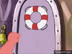 Patrick Star And Spongebob Door To Door GIF