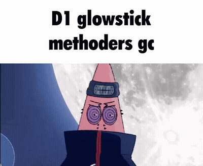 Patrick Star D1 Glowstick Methoders GC