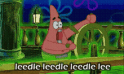 Patrick Star Drinking Coffee GIF