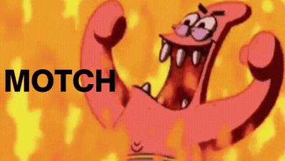 Patrick Star Flexing Muscles GIF
