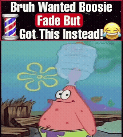 Patrick Star From Spongebob Squarepants Is Drinking Water From A Bottle GIF