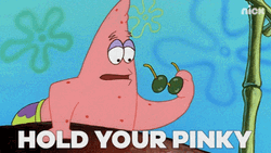 Patrick Star Hold Your Pinky Up Like This GIF