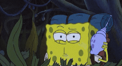 Patrick Star Holding Red Heart GIF