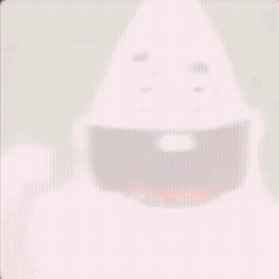 Patrick Star Laughing With Open Mouth GIF
