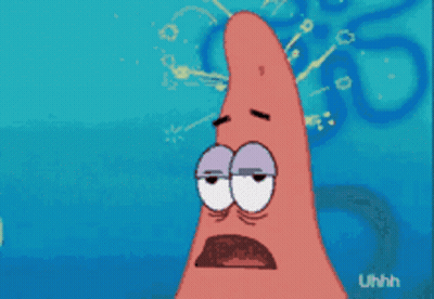 Patrick Star Sad With Uhhh GIF