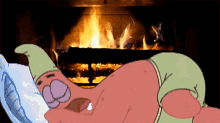 Patrick Star SpongeBob SquarePants Snoring GIF