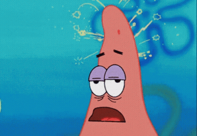 Patrick Star Tear Coming Out Of Mouth GIF