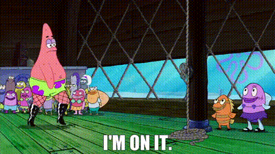 Patrick Star Wearing High Heels GIF