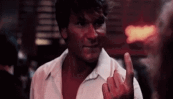 Patrick Swayze Invites Dirty Dancing GIF