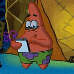 Patrick Write That Down GIF