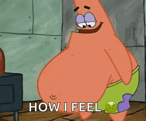 Patricks Tummy How I Feel GIF