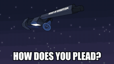 Patriot Of Patriotism Space Ship GIF