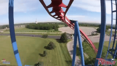Patriot Roller Coaster GIF