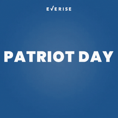 Patriotic Remembering September 11 2001 With Flag GIF