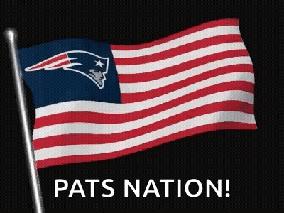 Patriots Flag Flying Pats Nation GIF