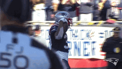 Patriots Flexing After Scoring GIF