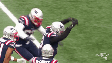 Patriots Group Celebration GIF