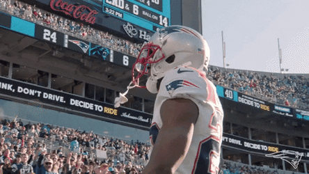 Patriots J.C Jackson Waving GIF