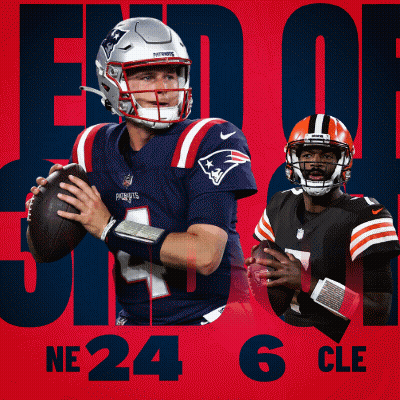 Patriots Player Holding Football GIF