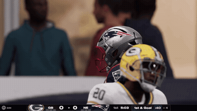 Patriots Vs Green Bay Packers Football Game GIF