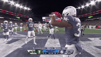 Patriots Vs Green Bay Packers Football Game GIF