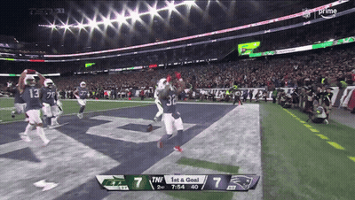 Patriots Vs Jets Football Game GIF