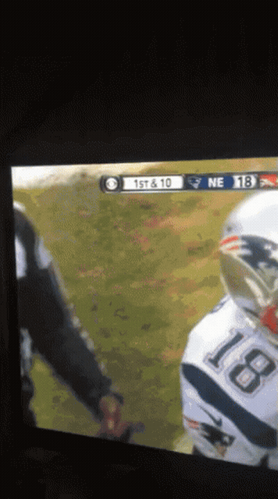 Patriots Vs Ravens Football Game GIF