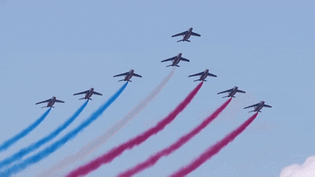 Patrouille De France Air Show GIF