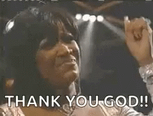 Patti Labelle Tearful Thank You God GIF