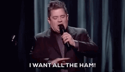 Patton Swalt All The Ham GIF