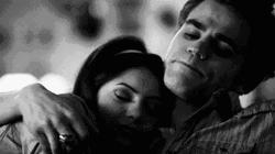 Paul Caring Cuddles To Elena Vampire Diaries GIF