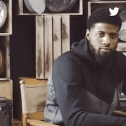 Paul George American Basketball Player GIF
