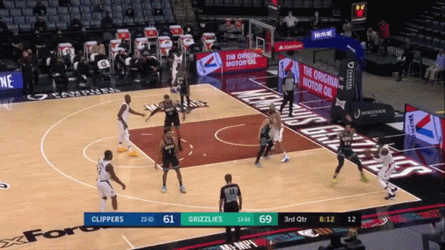 Paul George Hit The Backboard GIF